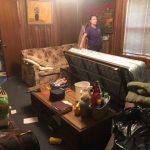 cleaning services in living room