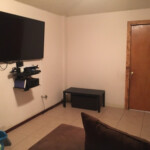 basement after deep cleaning