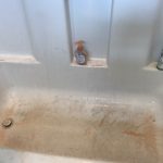 bathroom before cleaning