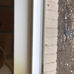 newly cleaned windowsill