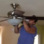cleaner dusting ceiling fan