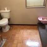 clean bathroom